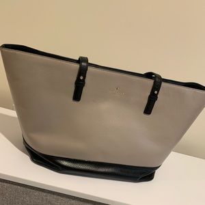 Kate Spade black and beige tote